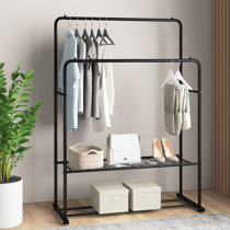 Dotted line top garment rack